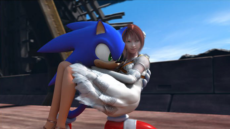 Illustration for article titled Remember When Sonic Kissed A Woman?